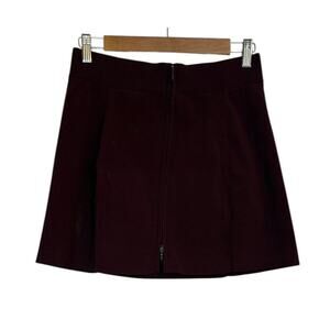 Lululemon Skirt Women‎ Small Garnet Purple Knit Mini Stretch Going Out LW8AMGS